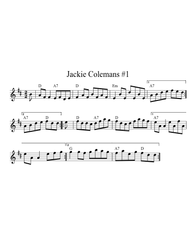 Jackie Colemans #1 preview