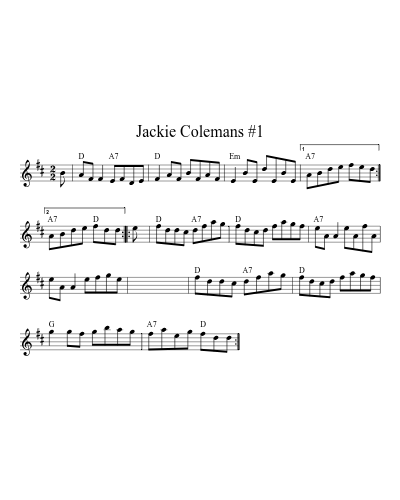 Jackie Colemans #1 (Version 2) preview