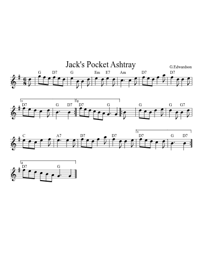 Jack's Pocket Ashtray