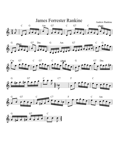 James Forrester Rankine