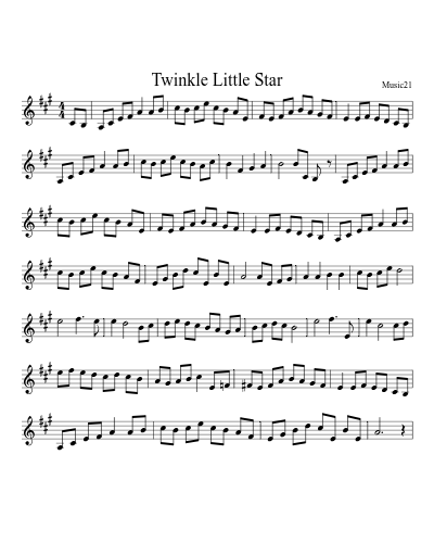 Twinkle Little Star