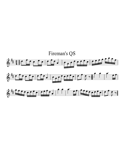 Fireman's QS (Jaybird Firemans Medley)