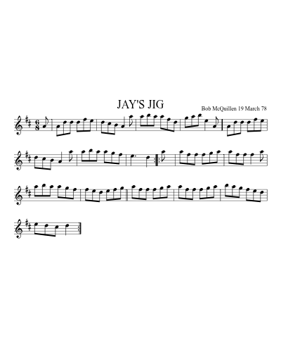 JAY'S JIG (Version 2)