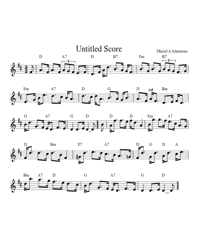 Jean Martin Of Aberdeen2 sheet music preview