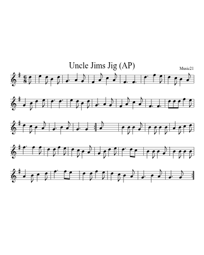 Uncle Jims Jig (AP)