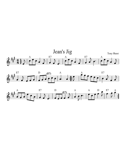 Jean's Jig (Version 2)