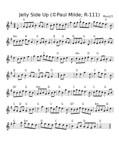 Jelly Side Up (©Paul Milde; R-111)