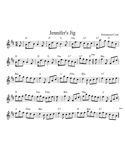 Jennifer's Jig (Version 2)