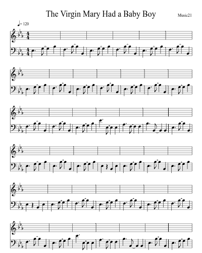 The Virgin Mary Had a Baby Boy