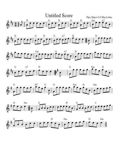 Jig of Slurs Set BSFC sheet music preview