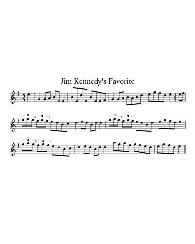 Jim Kennedy's Favorite (Version 7)