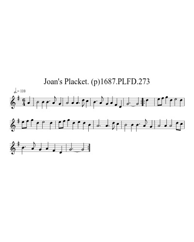 Joan's Placket. (p)1687.PLFD.273 preview