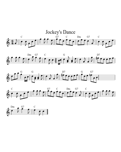 Jockey's Dance (Version 2)