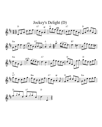 Jockey's Delight   (D) (Version 3)