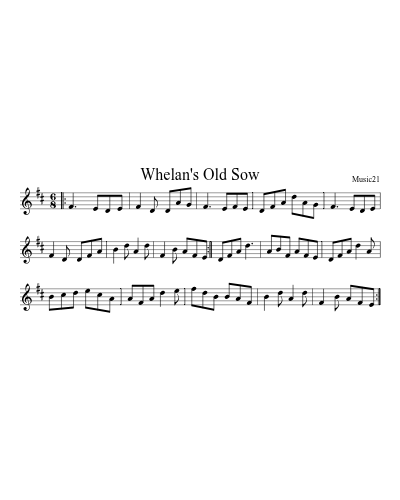 Whelan's Old Sow preview