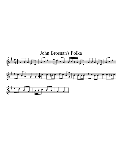 John Brosnan's Polka (Version 2) preview