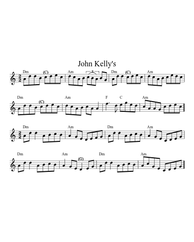 John Kelly's (Version 2) preview
