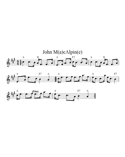 John M(a)cAlpin(e) (Version 3)