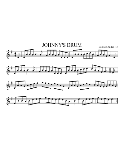 JOHNNY'S DRUM (Version 2)