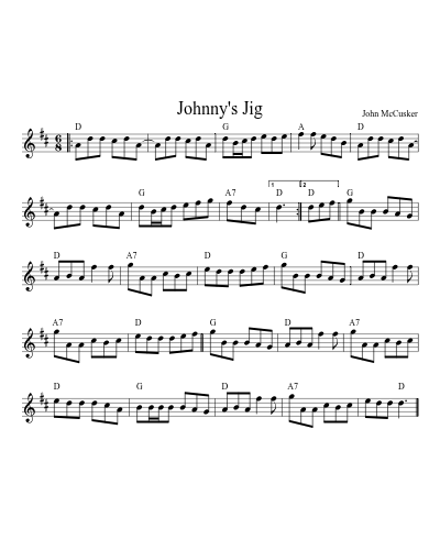 JOHNNY'S JIG (Version 5)