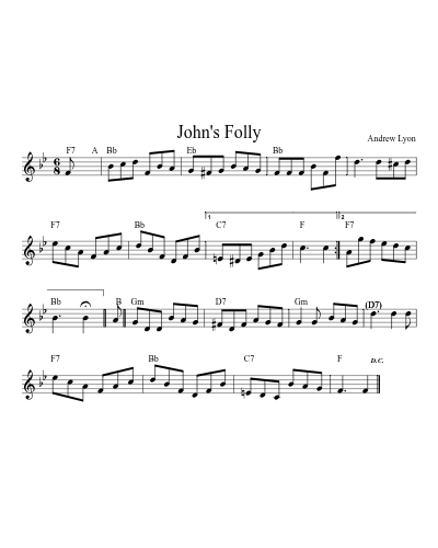 John's Folly preview