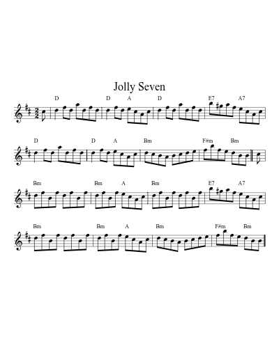 Jolly Seven (Version 2)