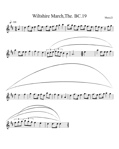 Wiltshire March,The. BC.19 preview