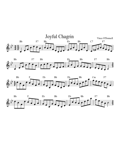 Joyful Chagrin (Version 2)