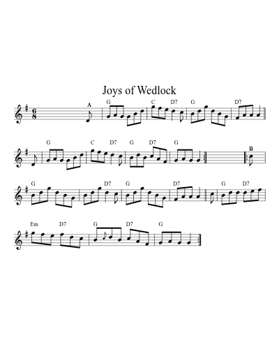 Wedlock Sign How to Play Joys of Wedlock (Version 4) — Free Sheet Music & Tutorial ...