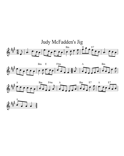 Judy McFadden's Jig