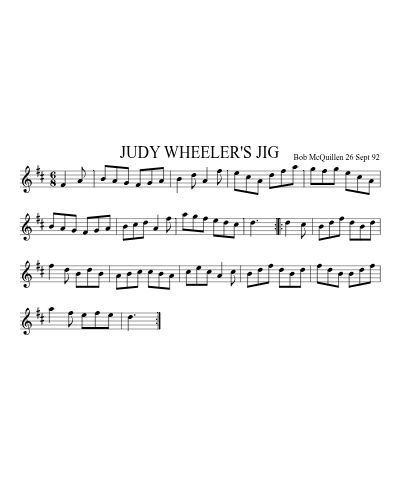 JUDY WHEELER'S JIG (Version 2)