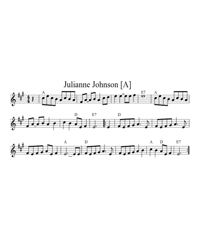 Julianne Johnson   [A]