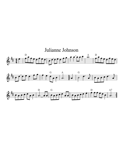 Julianne Johnson (Version 2)