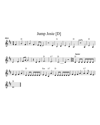 Jump Josie   [D] preview