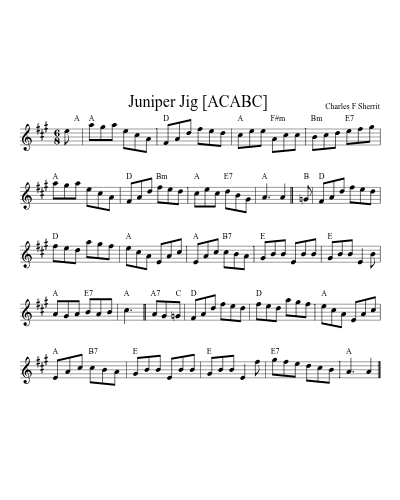 Juniper Jig  [ACABC]