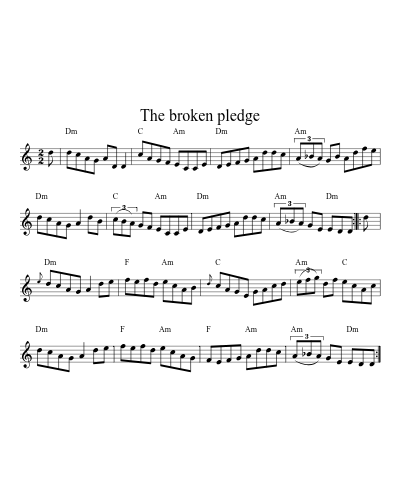 The Broken Pledge (Version 2) preview