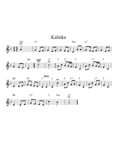 Kalinka preview
