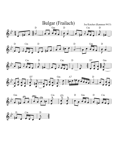 Bulgar (Frailach) preview