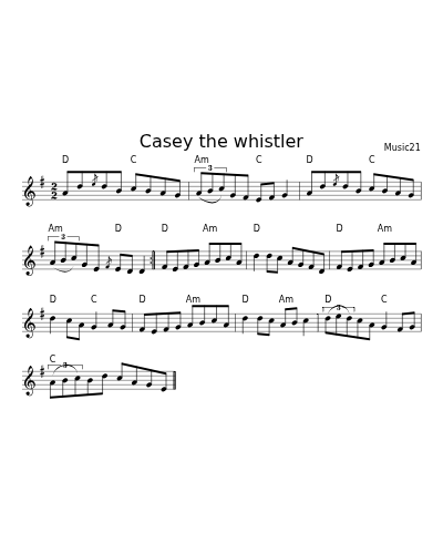 Casey the whistler