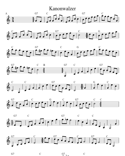Kanonwalzer (Version 3)