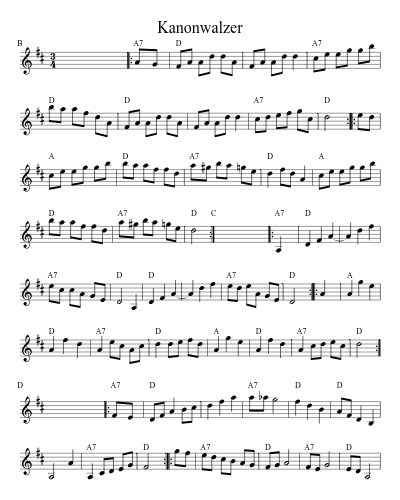 Kanonwalzer (Version 4)