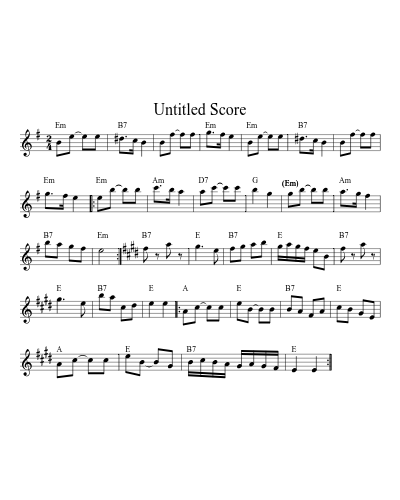 Karapyet Dm Gm Em Am 32 4 (Version 3) sheet music preview