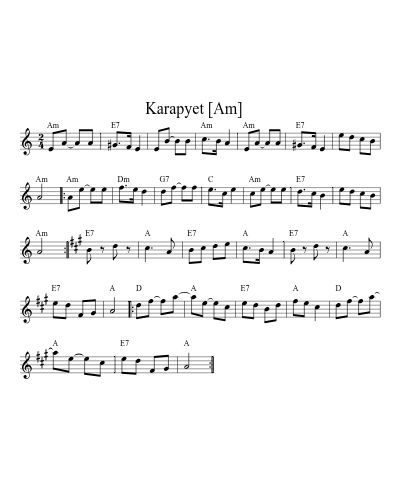 Karapyet    [Am]
