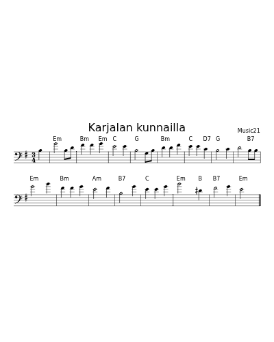 Karjalan kunnailla