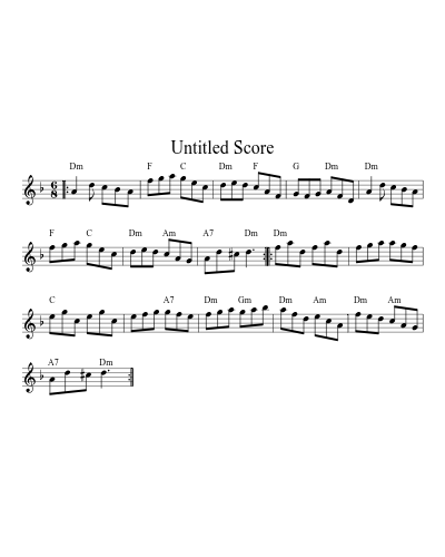 Katies Rambles (Version 3) sheet music preview