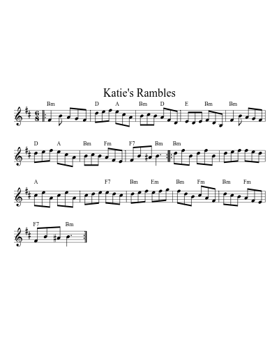 Katie's Rambles (Version 2)