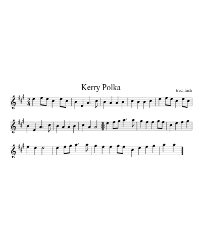 Kerry polka (Version 2) preview