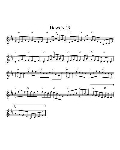 Dowd's #9 (Version 2) preview