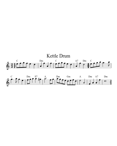 Kettle Drum (Version 2)