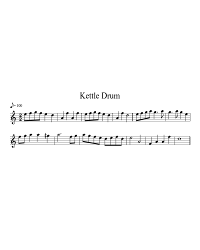 Kettle Drum (Version 3)